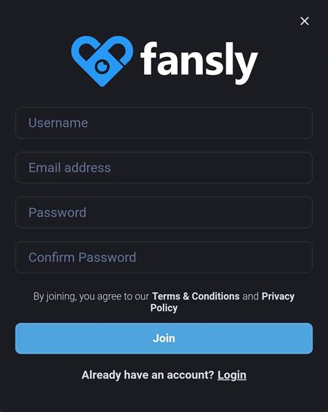 fansly.com|Creating an account